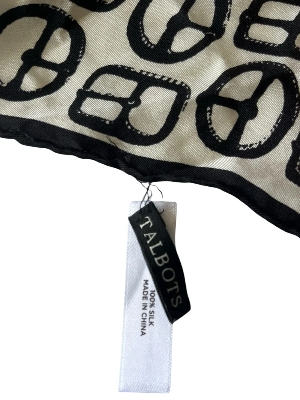 Talbots square silk